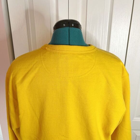 Champion Round Crew Neck Long Sleeve C Logo Vintage Unisex Fleece Sweatshirt - Picture 9 of 12